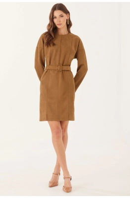 Платье Lyushe 4010 коричневый 