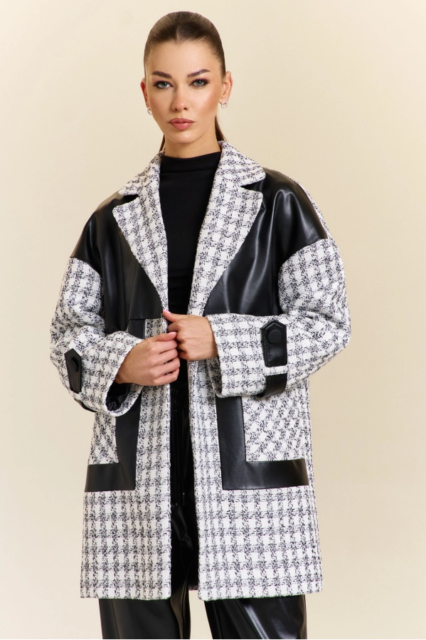Тренч DiLiaFashion 0921 мультидизайн Тренч DiLiaFashion 0921 мультидизайн