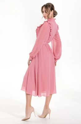 Платье Golden Valley 4861-1 розовый  Платье Golden Valley 4861-1 розовый
