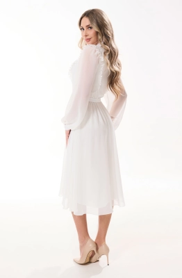 Платье Golden Valley 4861-1 молочный  Платье Golden Valley 4861-1 молочный