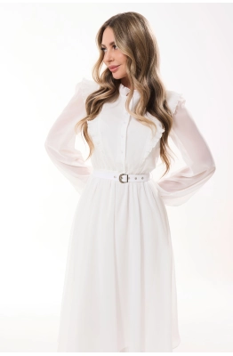 Платье Golden Valley 4861-1 молочный  Платье Golden Valley 4861-1 молочный