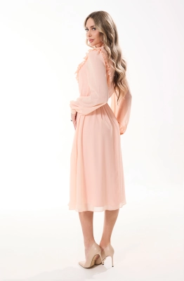 Платье Golden Valley 4861-1 светло-оранжевый  Платье Golden Valley 4861-1 светло-оранжевый