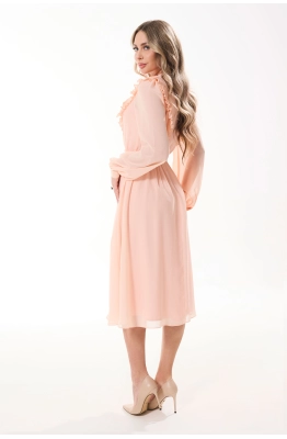 Платье Golden Valley 4861-1 светло-оранжевый  Платье Golden Valley 4861-1 светло-оранжевый