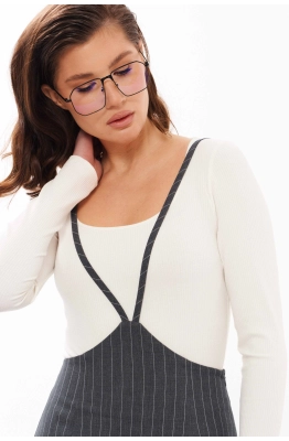 Сарафан Panda 13480 серый  Сарафан Panda 13480 серый