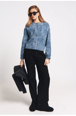 Кардиган MilMil 1171 синий  Кардиган MilMil 1171 синий