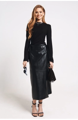 Джемпер MilMil 1177 Черный  Джемпер MilMil 1177 Черный