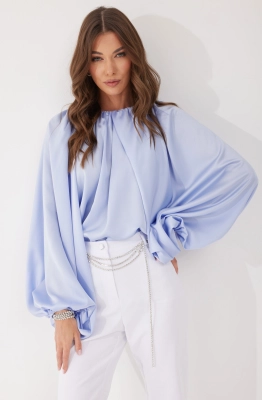 Блуза Lyushe 4040 голубой 