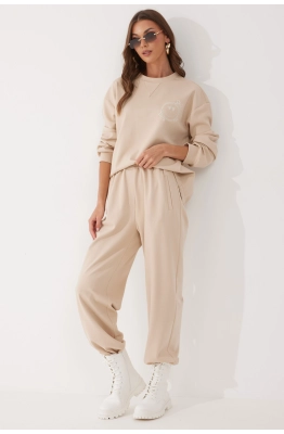 Костюм Lyushe 4046 бежевый 