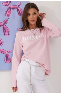 Джемпер Lyushe 4058 розовый  Джемпер Lyushe 4058 розовый