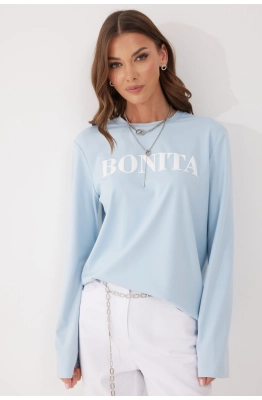 Джемпер Lyushe 4058 голубой  Джемпер Lyushe 4058 голубой