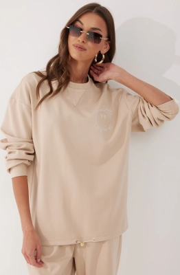 Джемпер Lyushe 4059 бежевый Джемпер Lyushe 4059 бежевый