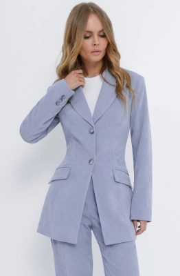 Жакет PiRS 5778 серо-лавандовый 