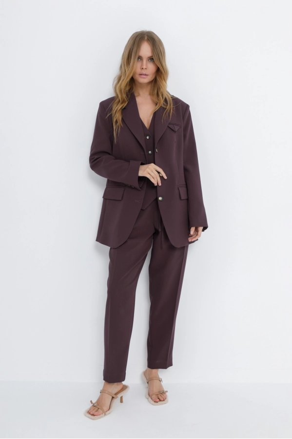 Костюм-двойка PiRS 5795в пыльный бургунди Костюм-двойка PiRS 5795в пыльный бургунди