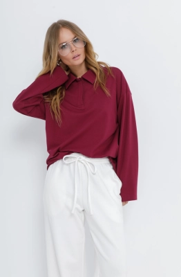 Футболка PiRS 5804 марсала 