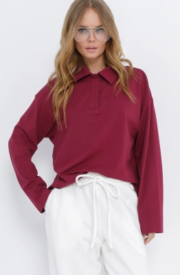 Футболка PiRS 5804 марсала 