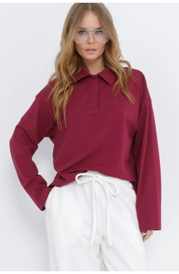 Футболка PiRS 5804 марсала 