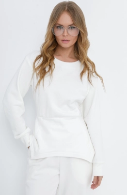 Джемпер PiRS 5811 молочный 