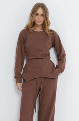 Джемпер PiRS 5811 коричневый 