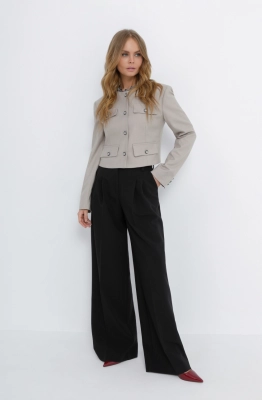 Жакет PiRS 5815 серо-бежевый 