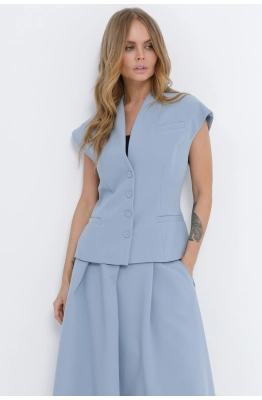 Жилет PiRS 5830 голубой  Жилет PiRS 5830 голубой