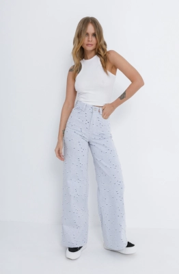 Брюки PiRS 5850 голубой  Брюки PiRS 5850 голубой