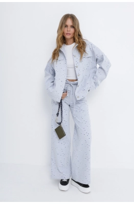 Брюки PiRS 5850 голубой  Брюки PiRS 5850 голубой