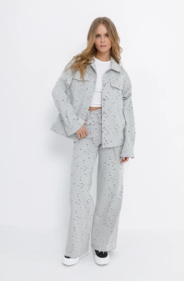 Брюки PiRS 5850 серый  Брюки PiRS 5850 серый