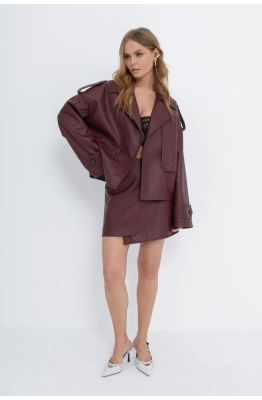 Куртка PiRS 5857 марсала  Куртка PiRS 5857 марсала