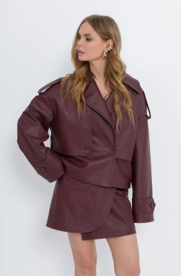 Юбка PiRS 5858 марсала  Юбка PiRS 5858 марсала