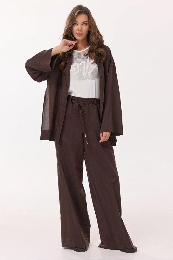 Костюм Buter 3039в коричневый Костюм Buter 3039в коричневый