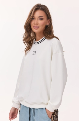 Джемпер Buter 3059 молочный  Джемпер Buter 3059 молочный