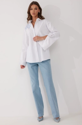 Блуза Lyushe 4041 белый Блуза Lyushe 4041 белый
