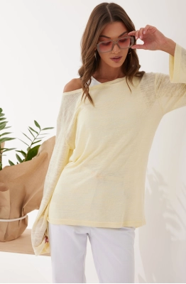 Джемпер Lyushe 4049 желтый 