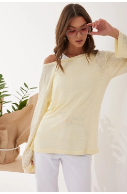 Джемпер Lyushe 4049 желтый 