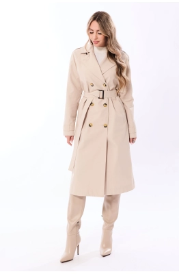 Плащ Golden Valley 7175 светло-бежевый  Плащ Golden Valley 7175 светло-бежевый