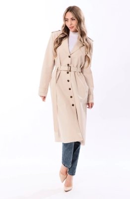 Плащ Golden Valley 7174 светло-бежевый 
