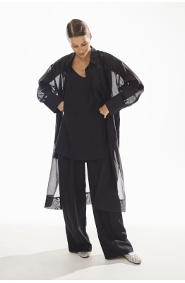 Блуза DAVA  4209 черный  Блуза DAVA  4209 черный