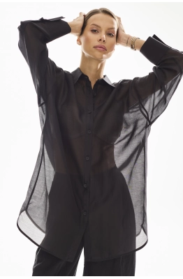 Блуза DAVA  4213 черный  Блуза DAVA  4213 черный