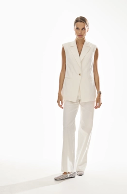 Жилет DAVA 3137 белый Жилет DAVA 3137 белый