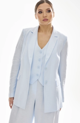 Жакет DAVA 3132 голубой 