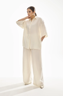 Брюки DAVA 5229 молочный