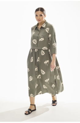 Платье DAVA 1172 зеленый 