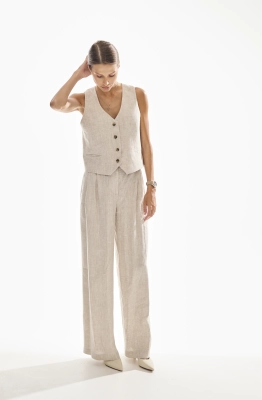 Жилет DAVA 3230 бежевый 