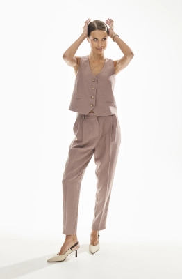 Брюки DAVA 5116 шоколад  Брюки DAVA 5116 шоколад