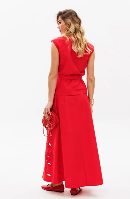 Юбка EOLA 2819 красный  Юбка EOLA 2819 красный