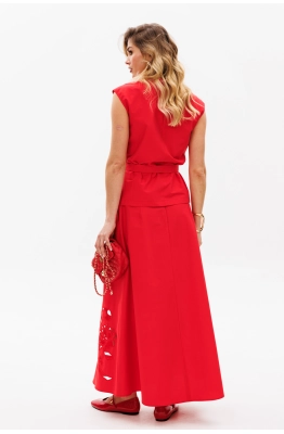 Юбка EOLA 2819 красный  Юбка EOLA 2819 красный