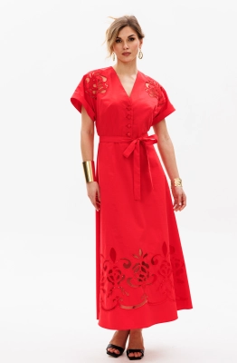 Платье EOLA 2820 красный  Платье EOLA 2820 красный