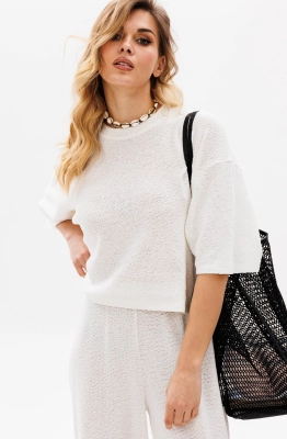 Джемпер EOLA 2826 молочный 