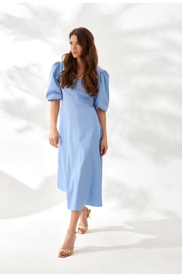 Платье ELLETTO LIFE 1071 голубой Платье ELLETTO LIFE 1071 голубой