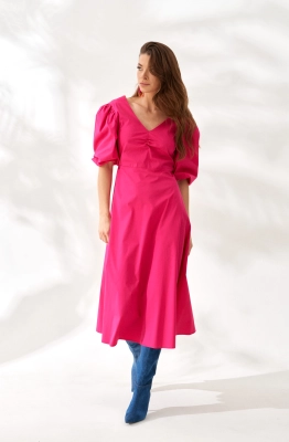 Платье ELLETTO LIFE 1071 фуксия  Платье ELLETTO LIFE 1071 фуксия